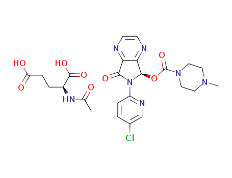 (R)-zopiclone N-acetyl-L-glutamate