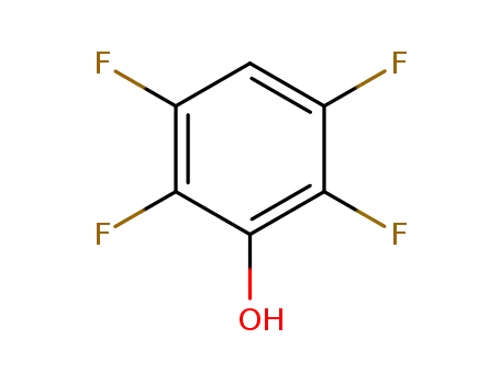 Molecular Structure of 769-39-1 (2,3,5,6-Tetrafluorophenol)