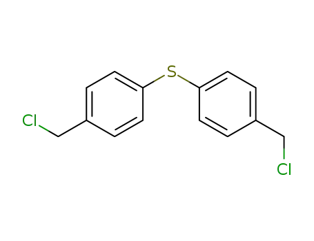 Molecular Structure of 1216-02-0 (Benzene, 1,1'-thiobis[4-(chloromethyl)-)