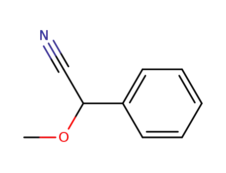Molecular Structure of 13031-13-5 (methoxy(phenyl)acetonitrile)
