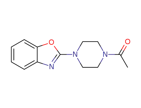 1-(4-(benzo[d]oxazol-2-yl)piperazin-1-yl)ethan-1-one