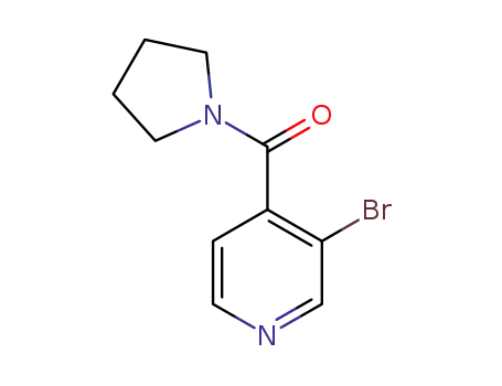 (3-bromopyridin-4-yl)(pyrrolidin-1-yl)methanone