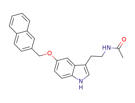 N-{2-[5-(naphthalen-2-ylmethoxy)-1H-indol-3-yl]ethyl}-acetamide