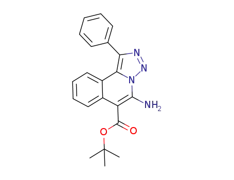 tert-butyl 5-amino-1-phenyl[1,2,3]triazolo[5,1-a]isoquinoline-6-carboxylate