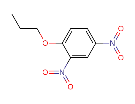 Molecular Structure of 10242-17-8 (Benzene, 2,4-dinitro-1-propoxy-)
