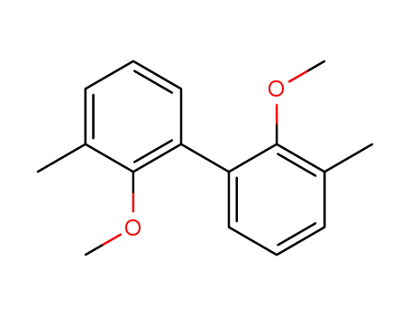 Molecular Structure of 32750-25-7 (1,1-Biphenyl, 2,2-dimethoxy-3,3-dimethyl-)