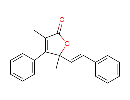 (E)-3,5-dimethyl-4-phenyl-5-styrylfuran-2(5H)-one