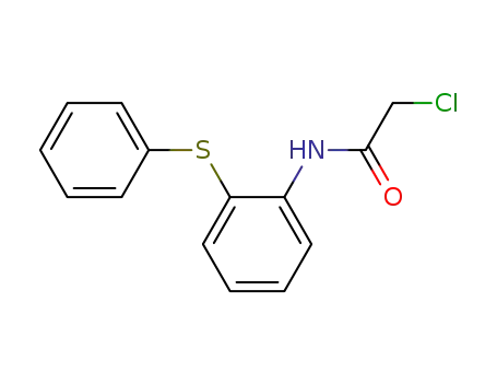 2-(N-(chloroacetyl)amine)-1-phenylthio-benzene