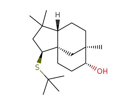 (1S,2S,5S,8R,9R)-2-tert-butylsulfanyl-4,4,8-trimethyltricyclo[6.3.1.01,5]dodecan-9-ol