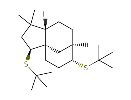 (1S,2S,5S,8R,9R)-2,9-bistert-butylsulfanyl-4,4,8-trimethyltricyclo[6.3.1.01,5]dodecane