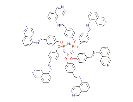 hexa[4-(isoquinolin-5-yl-iminomethyl)phenoxy]cyclotriphosphazene