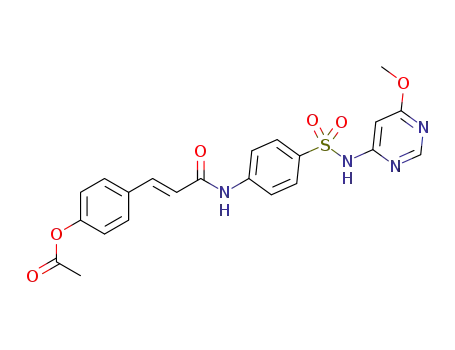 4-acetoxycinnamoyl sulfamonomethoxine