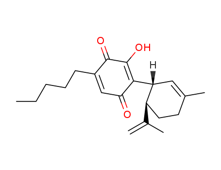 2,5-Cyclohexadiene-1,4-dione,3-hydroxy-2-[(1R,6R)-3-methyl-6-(1-methylethenyl)-2-cyclohexen-1-yl]-5-pentyl-
