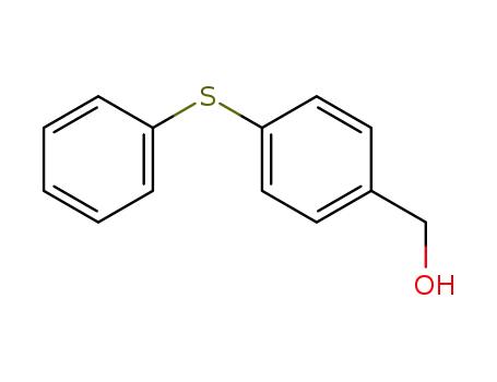 Molecular Structure of 6317-56-2 (p-(phenylthio)benzyl alcohol)