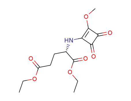 (S)-diethyl 2-((2-methoxy-3,4-dioxocyclobut-1-en-1-yl)amino)pentanedioate