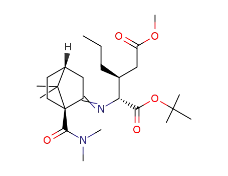 1-tert-butyl methyl (2R,3S)-N-2-(((1S,4R)-1-(N,N-diisopropylaminocarbonyl)-7,7-dimethyl-bicyclo[2.2.1]heptan-2-ylidene)amino)-3-propyl-glutamate