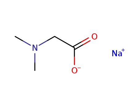 Molecular Structure of 18319-88-5 (N N-DIMETHYLAMINOACETIC ACID SODIUM SALT)