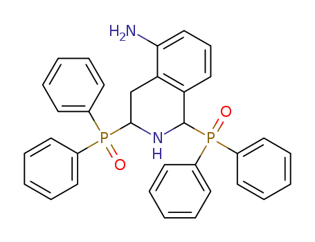 5-amino-1,3-bis(diphenylphosphoryl)-1,2,3,4-tetrahydroisoquinoline