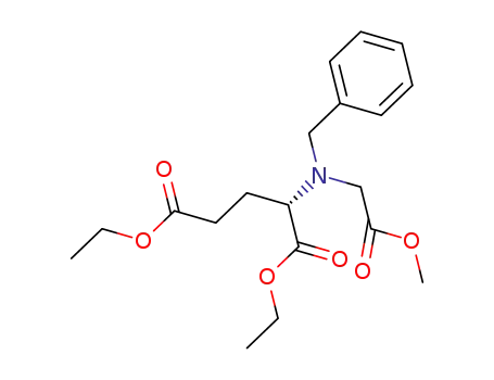 N-methoxycarbonylmethyl-N-benzyl-L-glutamic acid diethyl ester