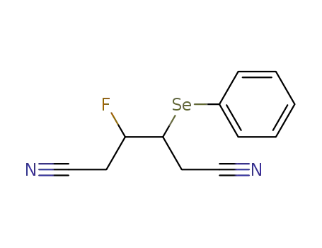 3-Fluoro-4-phenylselanyl-hexanedinitrile