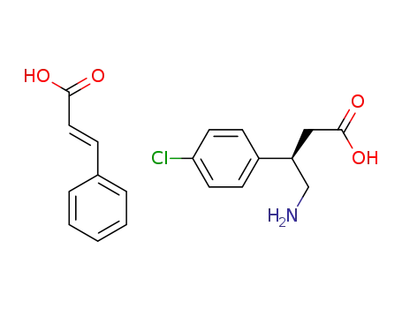(R)-baclofen cinnamic acid