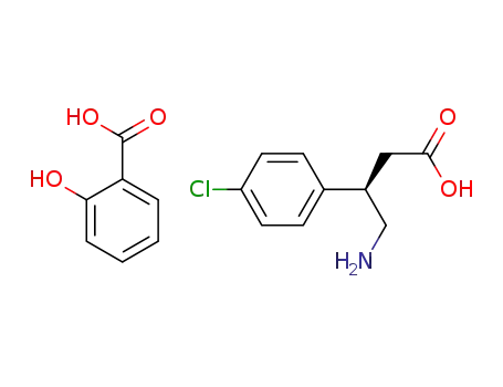 (R)-baclofen salicyclic acid