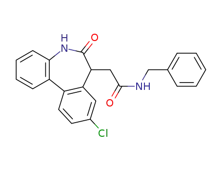 N-benzyl-2-(9-chloro-6-oxo-6,7-dihydro-5H-dibenzo[b,d]azepin-7-yl)acetamide