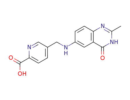 5-[(2-Methyl-4-oxo-3,4-dihydro-quinazolin-6-ylamino)-methyl]-pyridine-2-carboxylic acid