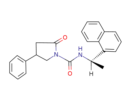 N-<(R)-1-(1-naphthyl)ethyl>-4-phenyl-2-pyrrolidone-1-carboxamide