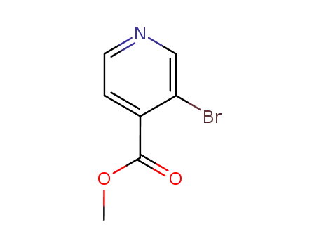 Molecular Structure of 59786-31-1 (3-BROMOISONICOTINIC ACID METHYL ESTER)