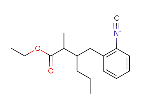 3-(2-Isocyano-benzyl)-2-methyl-hexanoic acid ethyl ester