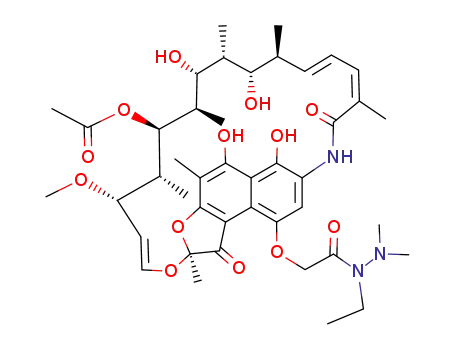 O4-(N-ethyl-N',N'-dimethyl-hydrazinocarbonylmethyl)-rifamycin
