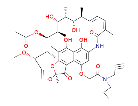 O4-[(propyl-prop-2-ynyl-carbamoyl)-methyl]-rifamycin