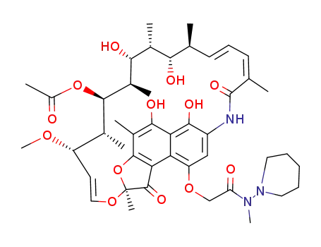 O4-[(methyl-piperidin-1-yl-carbamoyl)-methyl]-rifamycin