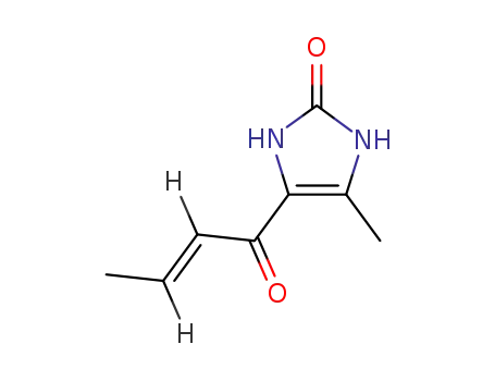 4-methyl-5-crotonyl-2-imidazolinone