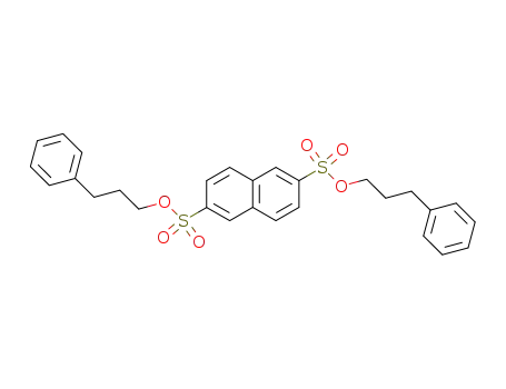 Naphthalene-2,6-disulfonic acid bis-(3-phenyl-propyl) ester