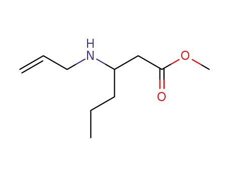 methyl 3-(N-allylamino)hexanoate
