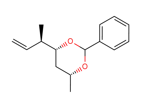 (4R,6R)-4-Methyl-6-((R)-1-methyl-allyl)-2-phenyl-[1,3]dioxane