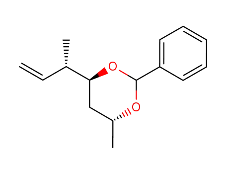 (4R,6S)-4-Methyl-6-((S)-1-methyl-allyl)-2-phenyl-[1,3]dioxane
