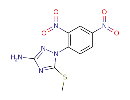 5-amino-2-(2,4-dinitrophenyl)-3-methylthio-2H-1,2,4-triazole