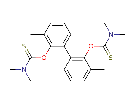 Dimethyl-thiocarbamic acid O-(2'-dimethylthiocarbamoyloxy-3,3'-dimethyl-biphenyl-2-yl) ester