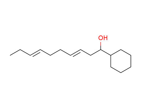 (3E,7E)-1-Cyclohexyl-deca-3,7-dien-1-ol
