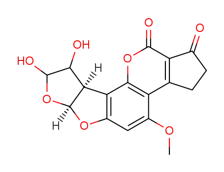 8,9-dihydro-8,9-dihydroxy aflatoxin B1