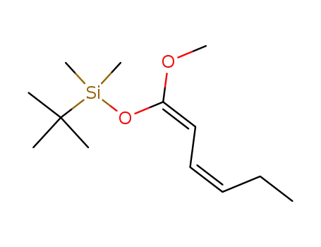 (1Z,3Z)-[1-methyloxy-1,3-hexadienyloxy]tert-butyldimethylsilane