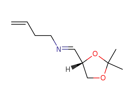 (S,E)-N-((2,2-dimethyl-1,3-dioxolan-4-yl)methylene)but-3-en-1-amine