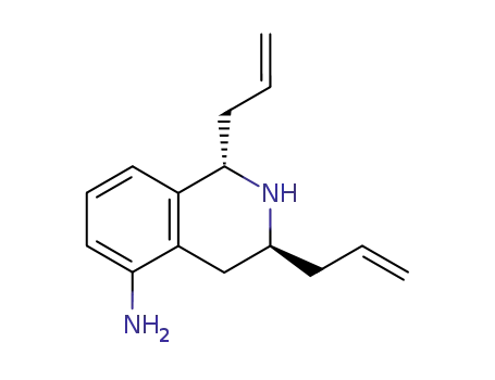 trans-1,3-diallyl-5-amino-1,2,3,4-tetrahydroisoquinoline