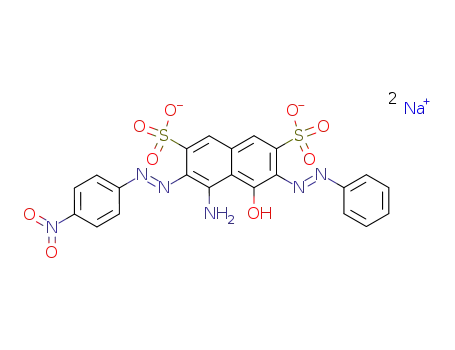 Molecular Structure of 1064-48-8 (Acid Black 1)