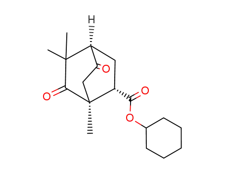 (1S,2S,4R)-1,5,5-Trimethyl-6,8-dioxo-bicyclo[2.2.2]octane-2-carboxylic acid cyclohexyl ester