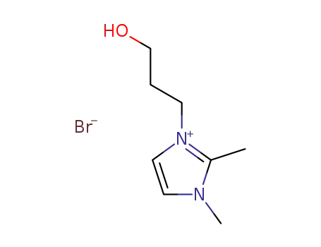 1-(3'-hydroxypropyl)-2,3-dimethylimidazolium bromide