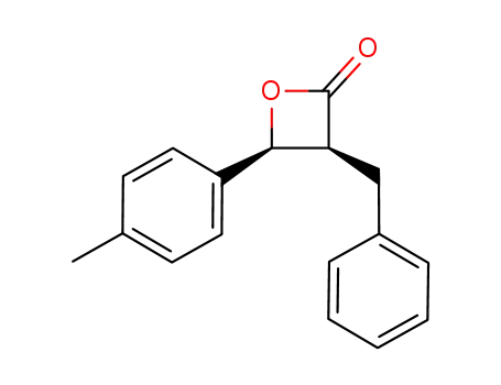 cis-3-benzyl-4-p-tolyl-oxetan-2-one